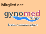 Wir sind Mitglied der Gynomed Ruhr Ärztegenossenschaft.